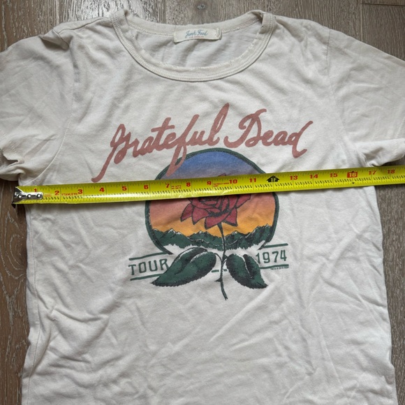 Junk Food Grateful Dead Band Tour Vintage T-Shirt - Picture 7 of 7